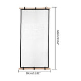 Wooden & Mesh Earring Organizer Wall Holder Display 23.6x11.8in