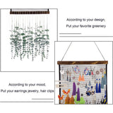 Earring Necklace Holder Wall Display Stand