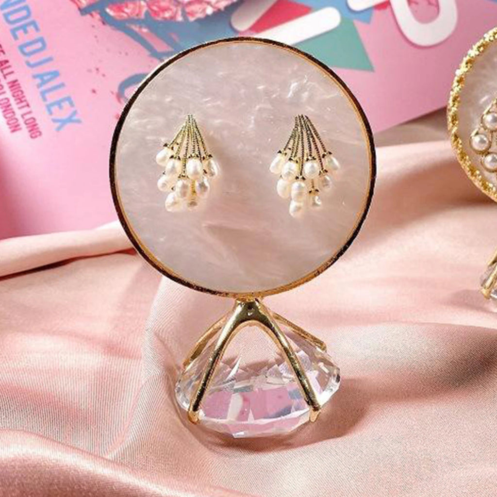 Earring Organizer Jewelry Display Rack Stand Diamond Nail Tips Display