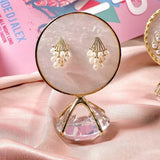 Earring Organizer Jewelry Display Rack Stand Diamond Nail Tips Display