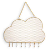 Earring Organizer Wall Mount Holder with Hooks