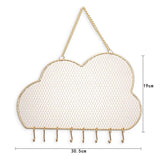 Earring Organizer Wall Mount Holder with Hooks