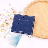 100pcs Earring Paperboard Card Jewelry Holder Pack