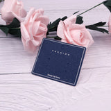 100pcs Earring Paperboard Card Jewelry Holder Pack