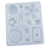 Earring Pendant Silicone Mold DIY Epoxy Resin Jewelry