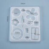 Earring Pendant Silicone Mold DIY Epoxy Resin Jewelry