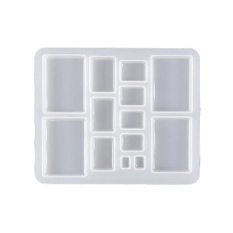 Earring Pendant Epoxy Silicone Mould 3D Casting Mold DIY Craft Making