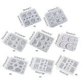 Earring Pendant Epoxy Silicone Mould 3D Casting Mold DIY Craft Making