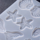 Flower Silicone Mold DIY Epoxy Resin Mould Jewelry Making Tools Necklace Keychai