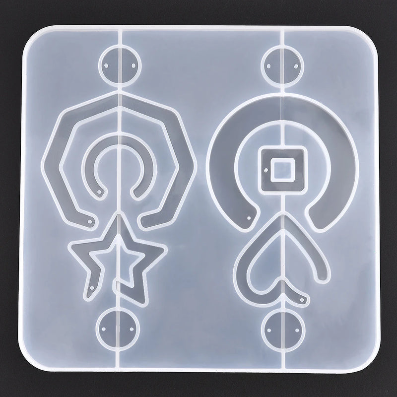 Earring Pendant Silicone Mold DIY Resin Molds