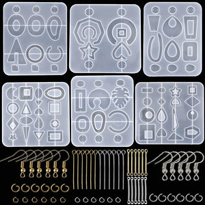 Earring Pendant Silicone Mold DIY Resin Molds