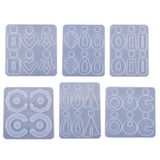Silicone Earring Pendant Mold DIY UV Resin Jewelry Making Tools