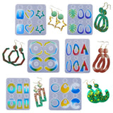 Silicone Earring Pendant Mold DIY UV Resin Jewelry Making Tools