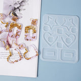 Earring Pendant Silicone Mold UV Epoxy Resin Mold Jewelry Making