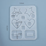 Earring Pendant Silicone Mold UV Epoxy Resin Mold Jewelry Making