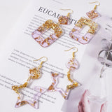 Earring Pendant Silicone Mold UV Epoxy Resin Mold Jewelry Making