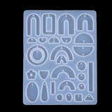 Silicone Resin Mold DIY Earring Pendant Keychain Charms Necklace Bracelet Craft