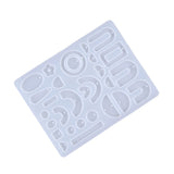 Silicone Resin Mold DIY Earring Pendant Keychain Charms Necklace Bracelet Craft