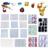 Silicone Resin Mold DIY Earring Pendant Keychain Charms Necklace Bracelet Craft