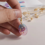 Earring Pendants Resin Silicone Mold DIY Moon Star Shaped Jewelry Making