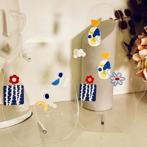 Acrylic Earring Rack Jewelry Storage Display