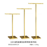 Earring Rack Jewelry Display Stand Silver T-Bar For Ear Studs