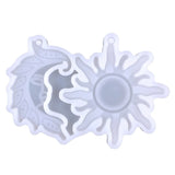 Resin Asymmetric Sun Moon Earring Mold for Jewelry Making