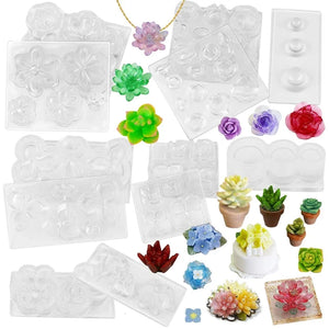 Resin Earring Pendant Mold DIY Craft Supplies