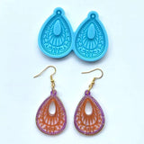 Small Silicone Earring Mold for Resin Jewelry Making