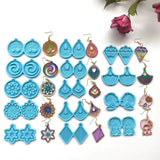 Small Silicone Earring Mold for Resin Jewelry Making