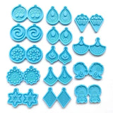 Small Silicone Earring Mold for Resin Jewelry Making