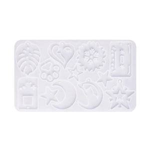 Resin Earring Molds for DIY Women Earrings Pendant Crafts
