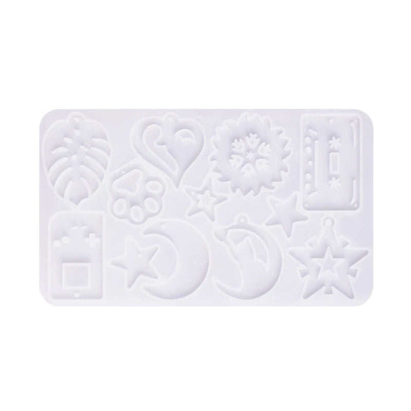 Resin Earring Molds for DIY Women Earrings Pendant Crafts