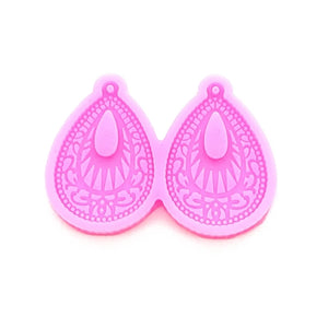 Resin Earring Molds Jewelry Casting DIY Craft Mould for Women Key Chain Pendant
