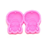 Resin Earring Molds Jewelry Casting DIY Craft Mould for Women Key Chain Pendant