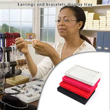 Earring Rings Storage Tray Ear Stud Ears Hook Display Case