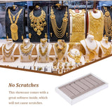 Earring Stand Display Tray Ring Mount Necklace Rack Showcase