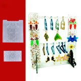 Earring Storage Rack Resin Mold DIY Jewelry Silicone Mold