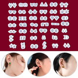 Earring Stud Crystal Epoxy Molds Cartoon Pendant Craft DIY Casting Tool