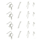 Earring Making Supplies Kit: Hooks, Beads, Jump Rings, Pins, Posts
