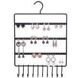 Earring Wall Holder Hanging Jewelry Organizer Display Rack