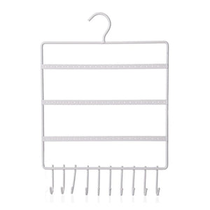Earring Wall Holder Hanging Jewelry Organizer Display Rack