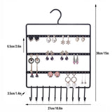 Earring Wall Holder Hanging Jewelry Organizer Display Rack