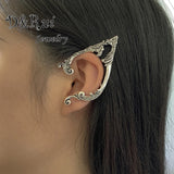 Silver Goth Earcuff Jewelry Cuff Earring for Women