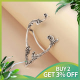 Silver Goth Earcuff Jewelry Cuff Earring for Women