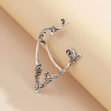 Silver Goth Earcuff Jewelry Cuff Earring for Women