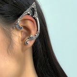 Silver Goth Earcuff Jewelry Cuff Earring for Women