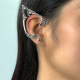 Silver Goth Earcuff Jewelry Cuff Earring for Women