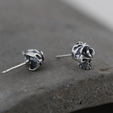 Skull Vintage Stud Earrings Punk Jewelry for Women