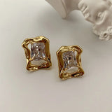 925 Silver Needle Women's Retro Medieval Earrings